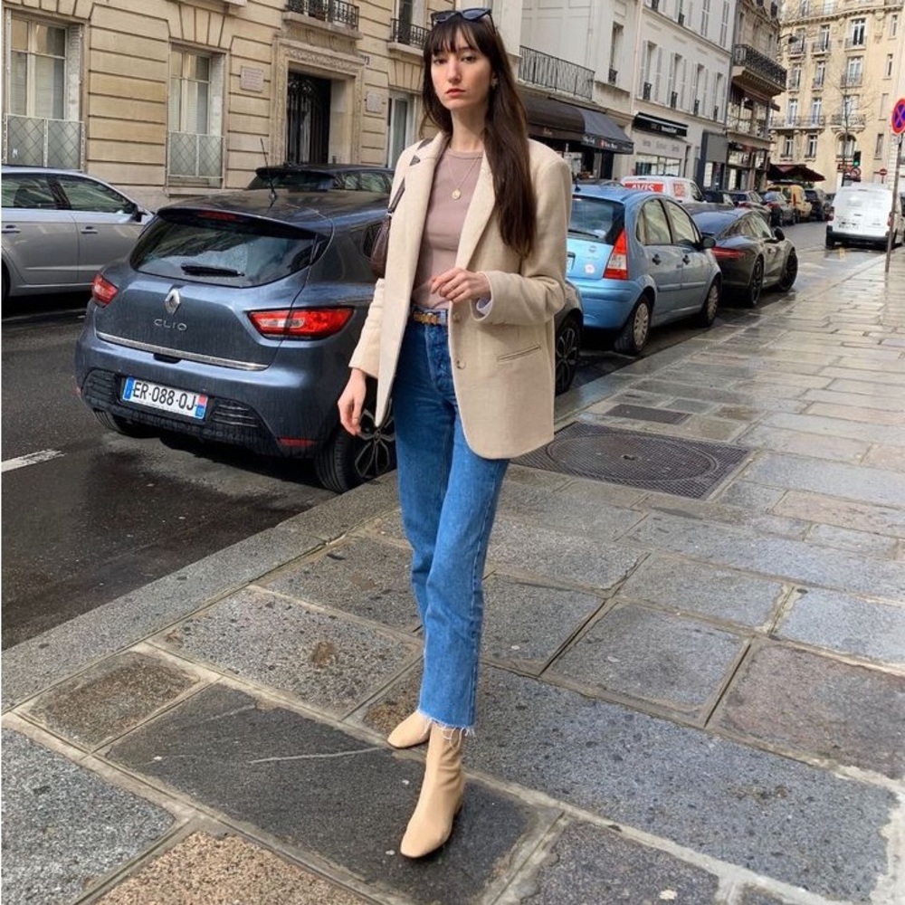 Rouje celeste boots EUR 38 /US 7-7.5 nude